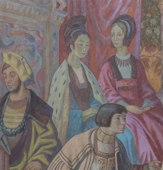 Триптих «Эмблема Сословий»: Обман (фрагмент картины)  