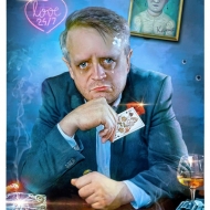 Грустный шарж «Прощай любимая» 