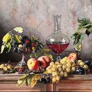 натюрморт с фруктами