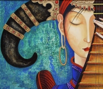 Заясаихан Самбу (Zayasaikhan Sambuu): Монгольский художник и знатные дамы