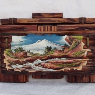 Вид на Эльбрус.