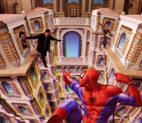 Веннер Курт (Kurt Wenner) и его иллюзии на асфальте