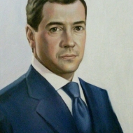 Портрет Дмитрия Медведева
