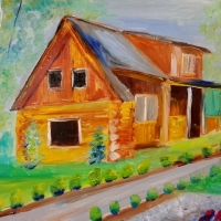 Деревенский пейзаж