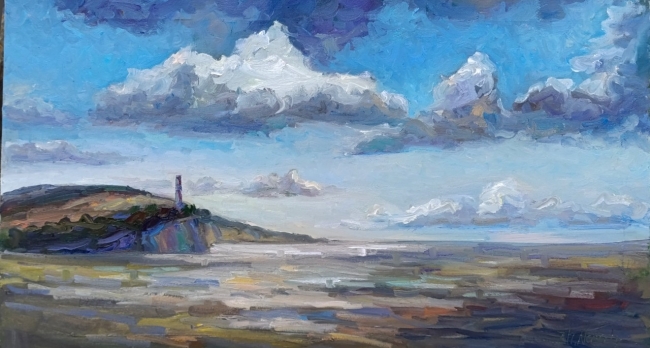 Коричневое Черное море. Осень. Пленэр ZhNataly