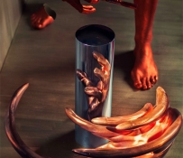 Гурвиц Джонти (Jonty Hurwitz): Анаморфы в скульптурах