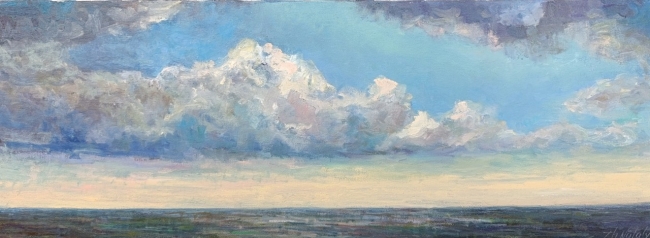 Облака над морем. Пленэр ZhNataly 