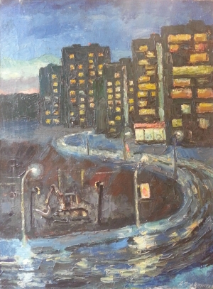 Вечер в городе