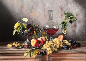 натюрморт с фруктами