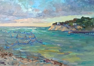 Ставники под берегом. Пленэр с доработкой ZhNataly